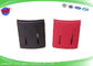 SET 탄소 브러쉬 브래킷 검은색과 빨간색 AgieCharmilles 200000893 탄소 브러쉬