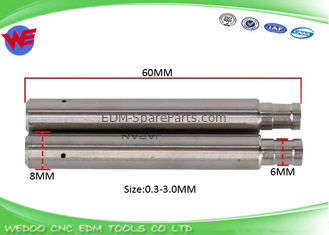 스테인리스 세라믹 파이프 가이드 Z140 EDM 드릴 머신 8 * 6 * 60mmL 0.1mm-3.2mm