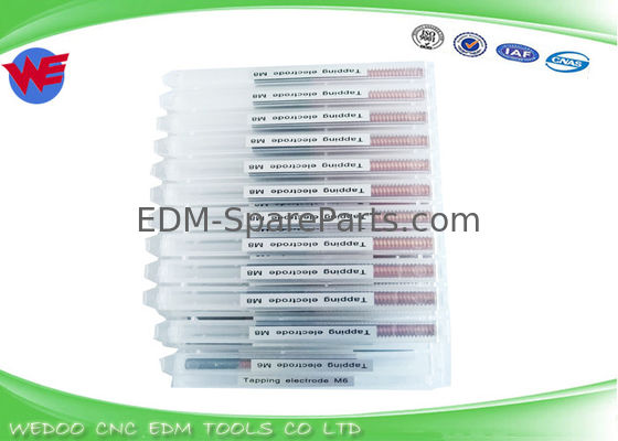 디아 1개 Mm 구멍을 가진 전극 M6 텅스텐 구리를 실을 꿰는 주문 길이 EDM