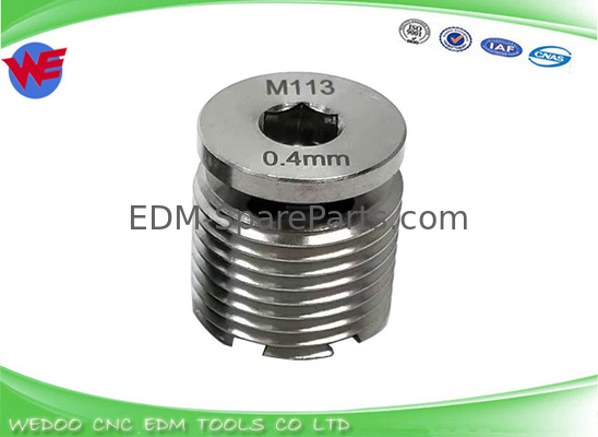 X053D628G51 M113 미쓰비시 서브 다이 가이드 A OD11.5*T12.5*Φ0.4mm 와이어 가이드